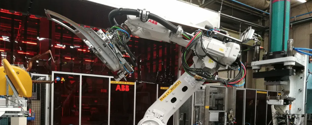 Industrial spot welding robots
