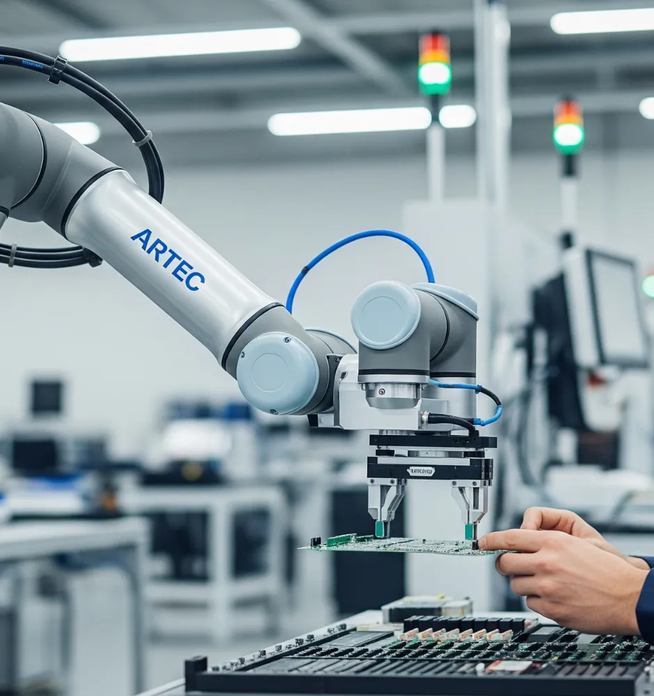 Safety when working with industrial robots