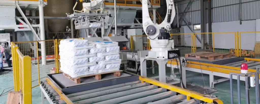 Robotic palletizing