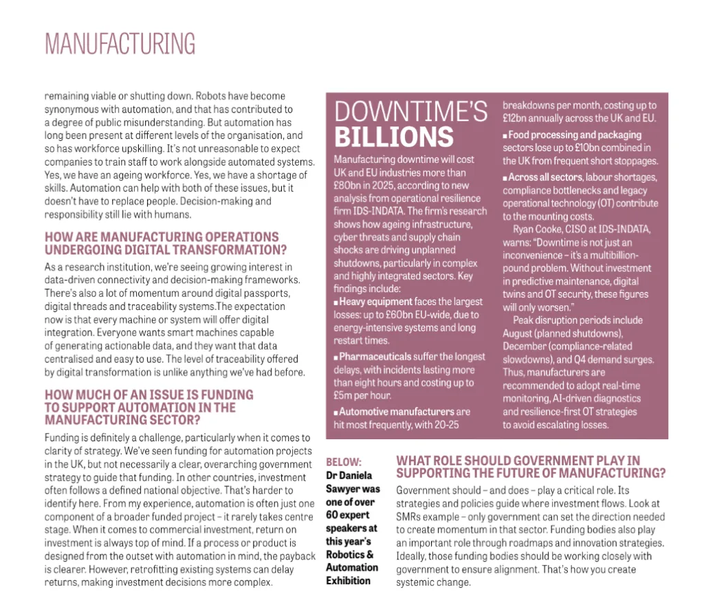 automation in manufacturing