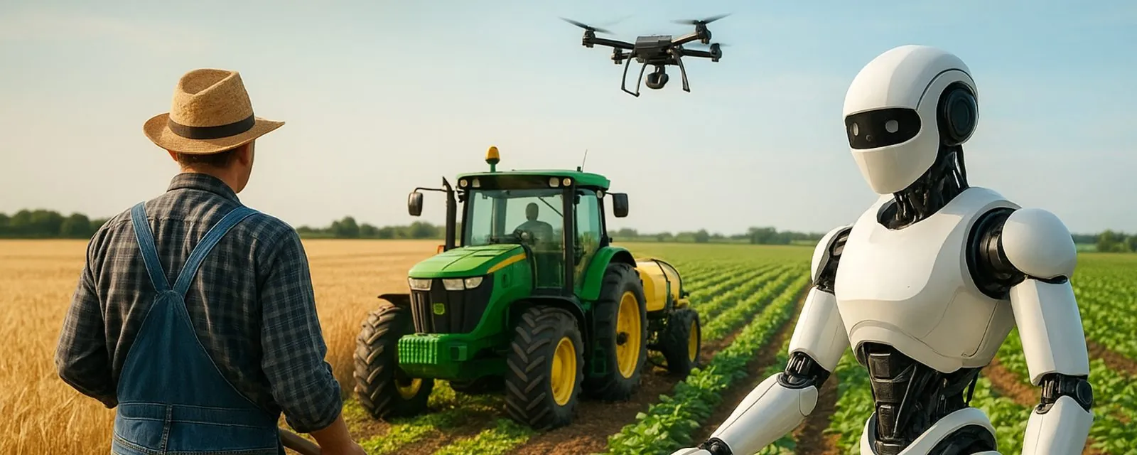 Robots y tecnología en la agricultura