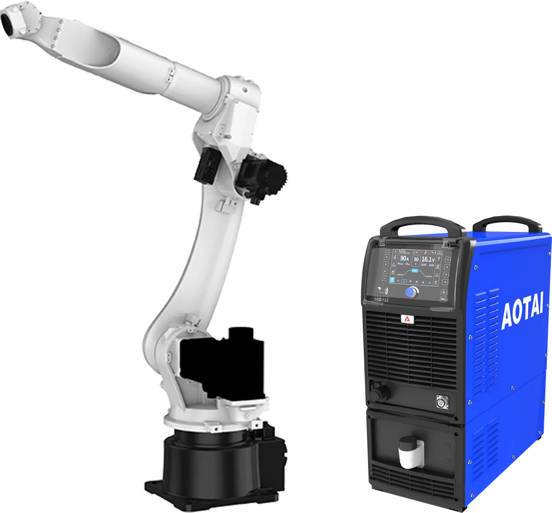 Роботизирана заваръчна конфигурация ROKAE + AOTAI